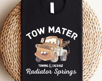 Disney Cars Shirt, Tow Mater Radiator Springs Tshirt, Cars Movie Shirt, Cars Theme Birthday Party, Kids Disney Shirt, Lightening Mcqueen Tee