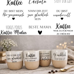 Coffee Sayings SVG Bundle | Plotter File & Laser File | Mug Design | DIY Gift | Digital Download