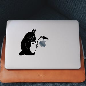 となりのトトロ - ノートパソコン用ビニールデカールステッカー