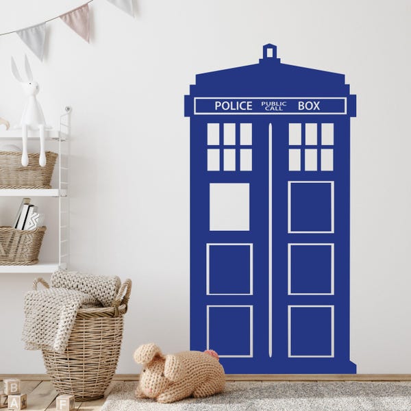 Tardis Wall Decal - Etsy