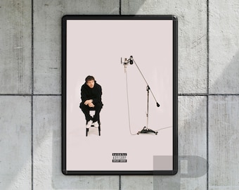 Jack Harlow Album Art Poster: Come Home The Kids Miss You Print gift for him room decor