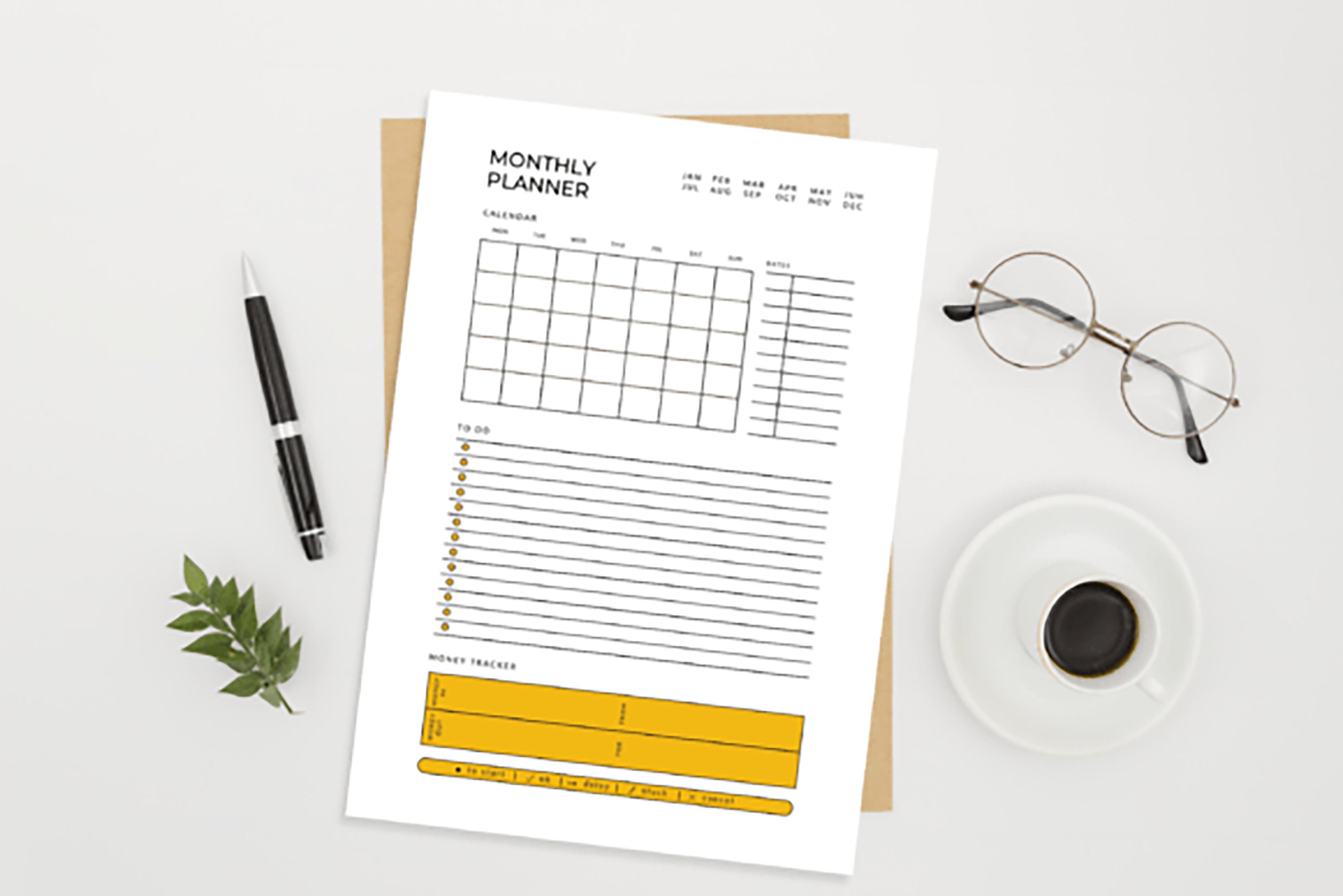 Weekly Planner Printable to Do List Minimal Weekly Schedule - Etsy