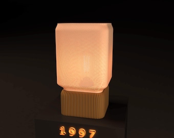 Abajur de mesa moderno - Arquivo STL - Download digital pronto para impressão 3D