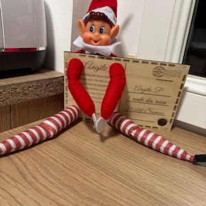 Lettre d'arrivé lutin farceur