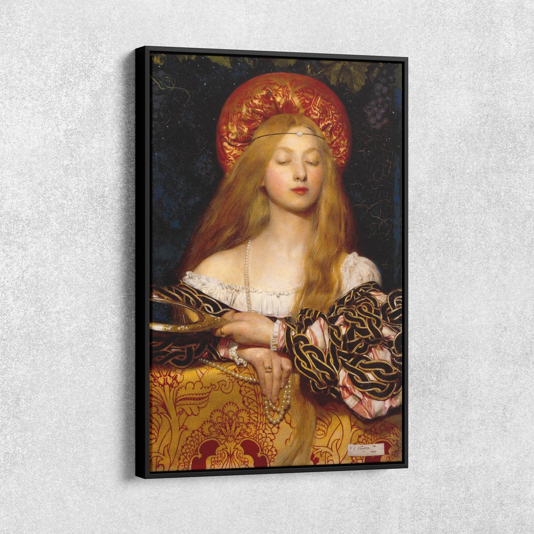 Romantic Art Lady Portrait Famous Painting Prints Victorian Etsy