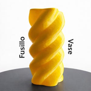 Vaso Fusillo Ispirato alla Pasta Italiana / Design Creativo / Vaso Decorativo 20 cm