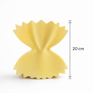 Vaso Farfalla Ispirato alla Pasta | Vaso Design | Decorazione Moderna | 20 cm
