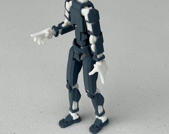 Dummy 13 Action Figure: 3D Printed Articulating Toy with Accessories