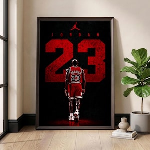 Michael jordan wings poster - Etsy 日本
