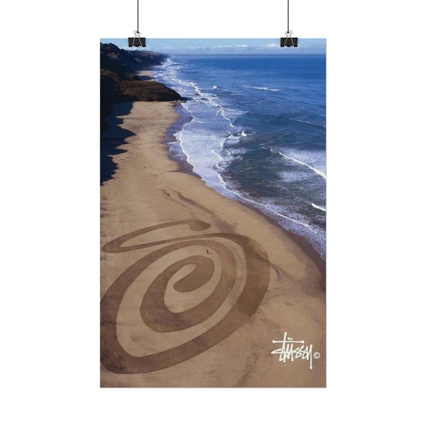 Stussy Poster Digital Print JPEG Downloadable File