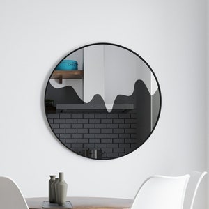 Asymmetrical Mirror, Vanity Mirror, Irregular Mirror, Bathroom Mirror, Round Mirror, Gold Mirror, Large Wall Mirror, Small Wall Mirror,