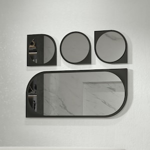 Irregular Mirror, Asymmetrical Mirror, Small Wall Mirror, large Wall Mirror, Round Mirror, Vanity Mirror, Bathroom Mirror, Entryway Mirror