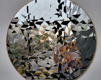 Round Mirror, Circle mirror, Gold mirror, Small Wall Mirror, Bathroom Mirror, Large Wall mirror, Mirror wall décor, Home Décor, Oval Mirror