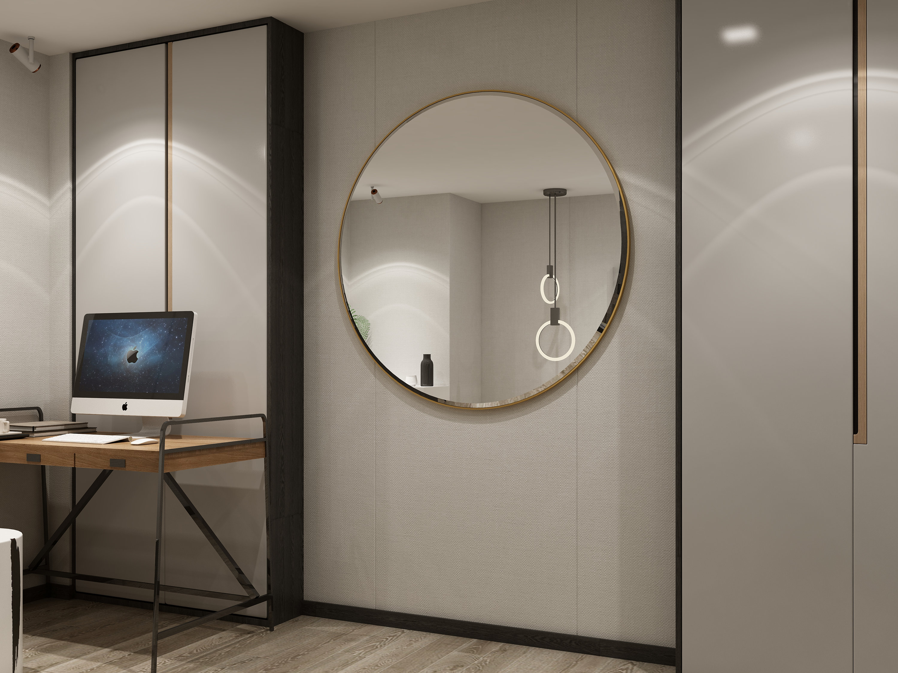 Bathroom Mirror, Round Wall Mirror, Large Wall Mirror, Vanity Mirror ...
