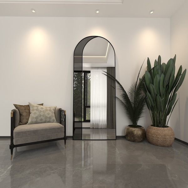 Large Gold Arch Mirror Etsy