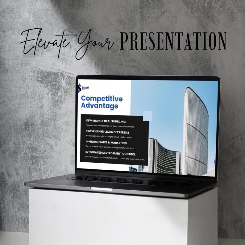 Real estate trifold brochure template for realtors, professional property listing presentation print-ready in Canva