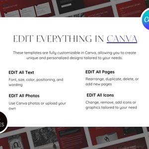 Masterclass canva presentation bonus word excel business templates digital download bold design