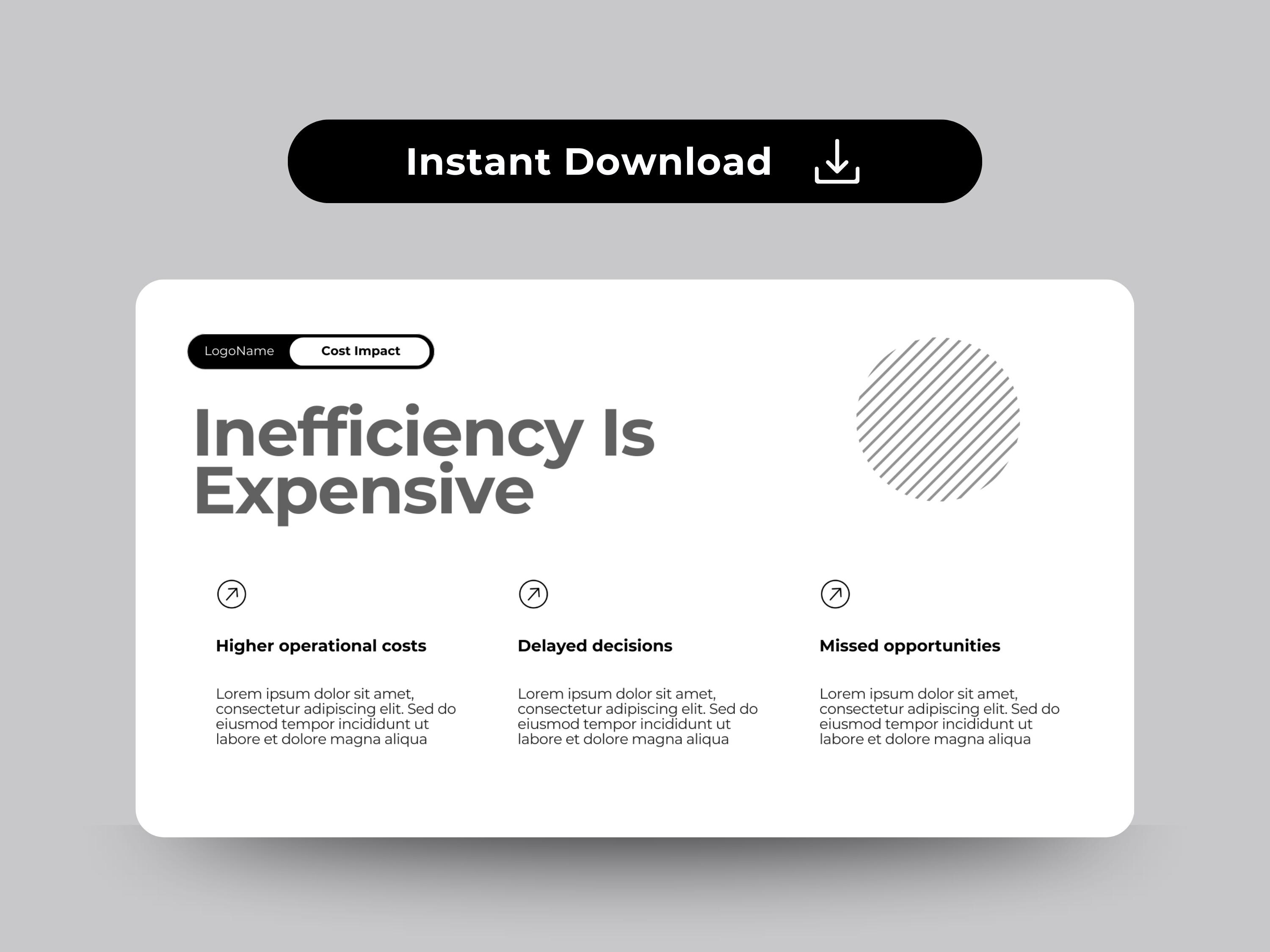 Modern Business Pitch Deck Canva Template for Startup | 60 Slides ...
