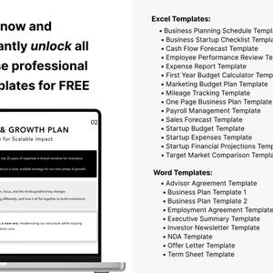 Strategic planning template — how it works infographic: download, edit, present