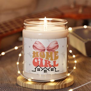 Realtor Candle, Scented Soy Candle, 9oz, Realtor Candles, Home Girl, Candle, Realtor Gift, Realtor Gifts, Broker Gift, Cute Realtor, Desk