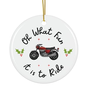 Motorcycle Ornament, Oh What Fun, Bike Ornament, Motorcycle Ornaments, Bike Ornaments, Bike Rider Ornament, Biker Ornament, Biker Ornaments