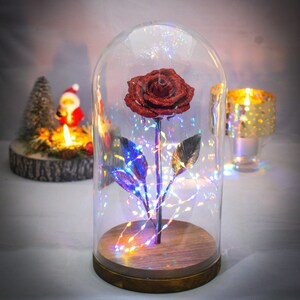 forged rose from Beauty and the Beast