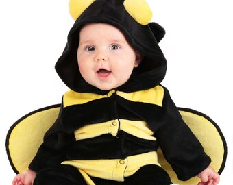 Honey Bee Kids Costume For Your Baby, Honey Bee Costume,Kid Costume, Gift For Kids, Mini Honey Imagine, Fun, Halloween, Safe, Dress Up
