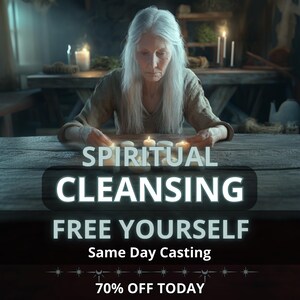 Spiritual Cleansing Ritual, Cleansing Spell, Curse Removal, Hex Curse Prevention Spell, Protection From Evil, Demon Protection
