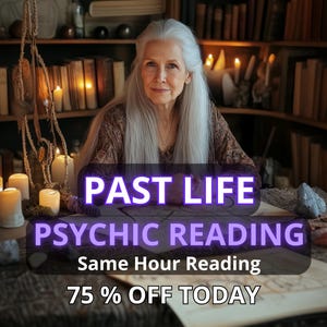 SAME HOUR Past Life Psychic Reading Detailed Past Life Psychic Tarot Reading Past Life Medium Reading, Medium Joy Psychic Reading Fast