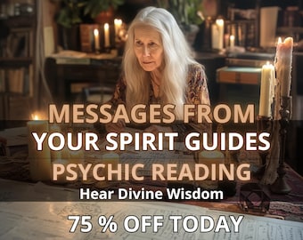 Spirit Guide Reading For Personalized Spiritual Guidance, Messages From Your Spirit Guides For Clarity And Advice Reading, Spiritual Reading