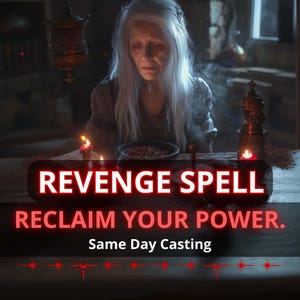 Revenge Spell, Curse Spell, Black Magic, Bad Luck, Curse Your Enemy, Destruction Spell, Return To Sender