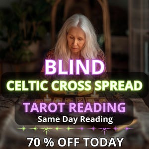 Le même jour, lecture de la croix celtique, lecture à l'aveugle sans question, lecture de cartes de tarot psychiques, lecture à l'aveugle le même jour, tarot à l'aveugle honnête et détaillé