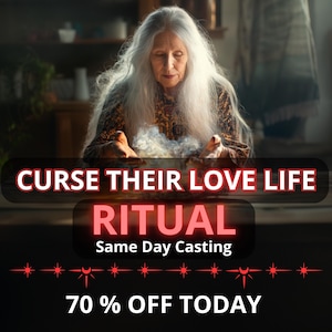 Curse Their Love Life Ritual To Destroy Romantic Connections, Black Magic, Bad Luck, Curse Your Enemy, Destruction Spell, Return To Sender