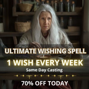 1 Wish Every Week Spell For Manifesting Dreams Best Weekly Wishing Spell For Guaranteed Results 1 Wish Every Week Spell To Fulfill Desires