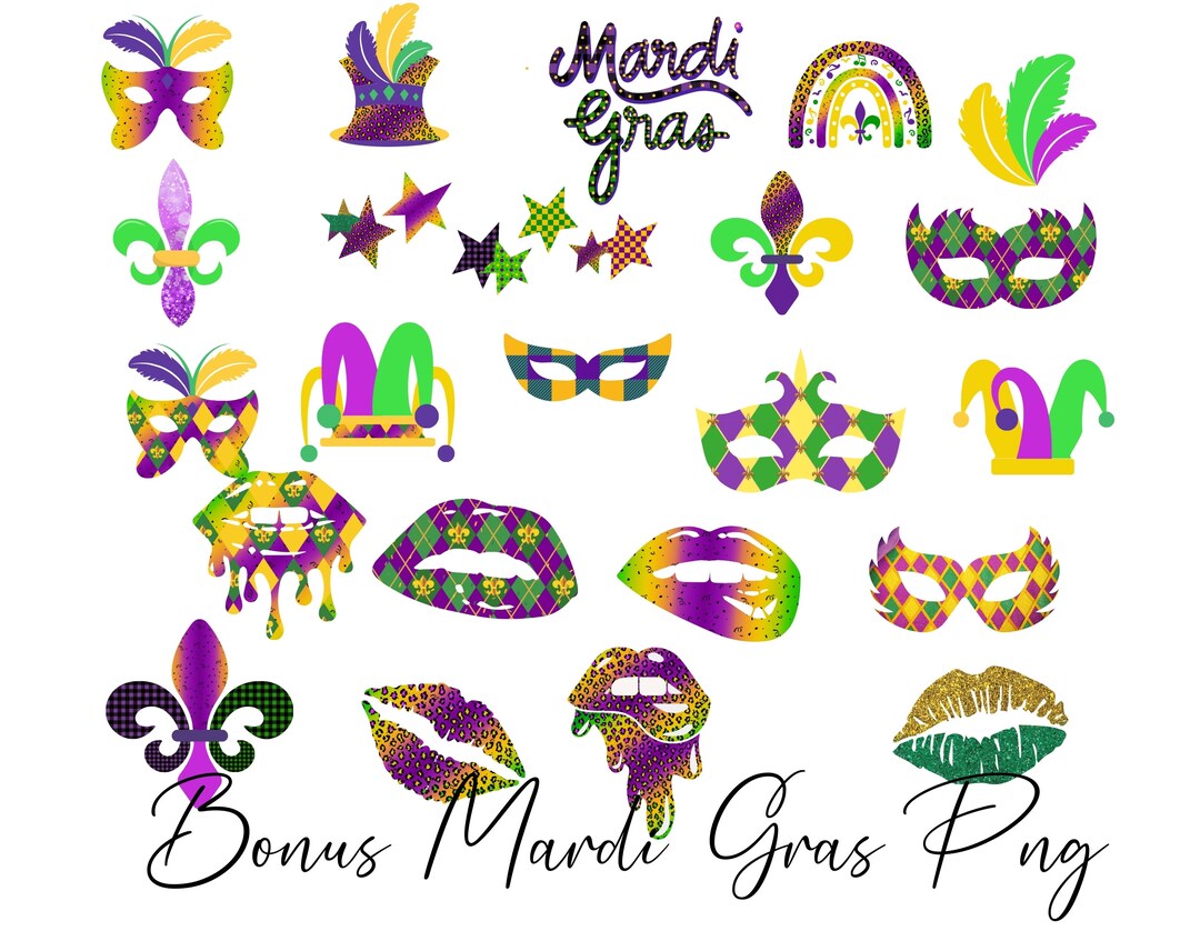 mardi gras varsity letters