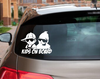 Kids on board decal/sticker