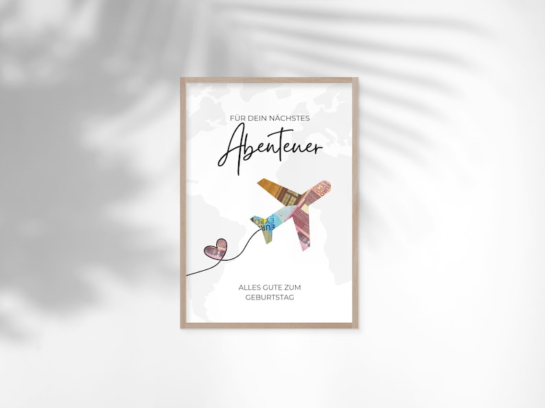 Colorich Mini Reise Koffer Geldgeschenk - Transparente Geschenkbox Mit Griff