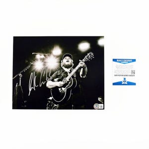 Luke Combs 8x10 Inch Photo Signed Autographed Authentic Beckett BAS COA
