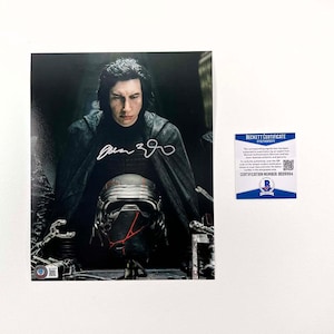 Adam Driver 8x10 Inch Photo Signed Autographed Authentic Beckett Bas COA