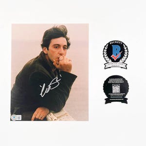 Al Pacino 8x10 Inch Photo Signed Autographed Authentic Beckett BAS