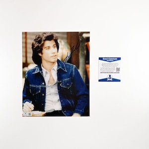 John Travolta 8x10 Inch Photo Signed Autographed Authentic Beckett BAS COA