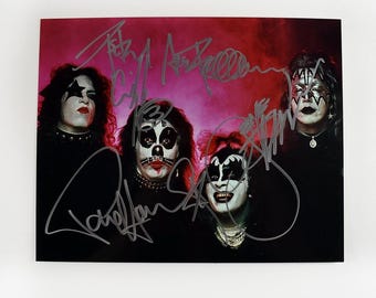 エース・フレーリー キッス 8 x 10インチ 写真 直筆サイン入り 本物