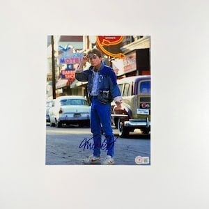 Michael J Fox 8x10 Inch Photo Signed Autographed Authentic Beckett BAS