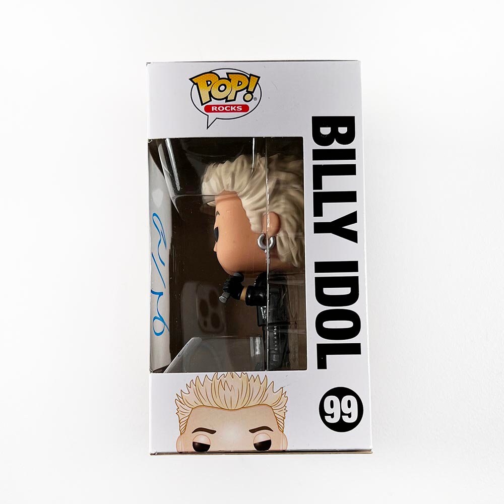 idolo サインBOX Billy Idol Funko Pop Signed Autographed Authentic COA - Etsy