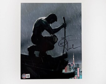 ヒュー・ジャックマン 証明書付き直筆サイン入り8X10フォト