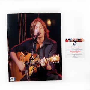 Keith Urban 8x10 Inch Photo Signed Autographed Authentic COA