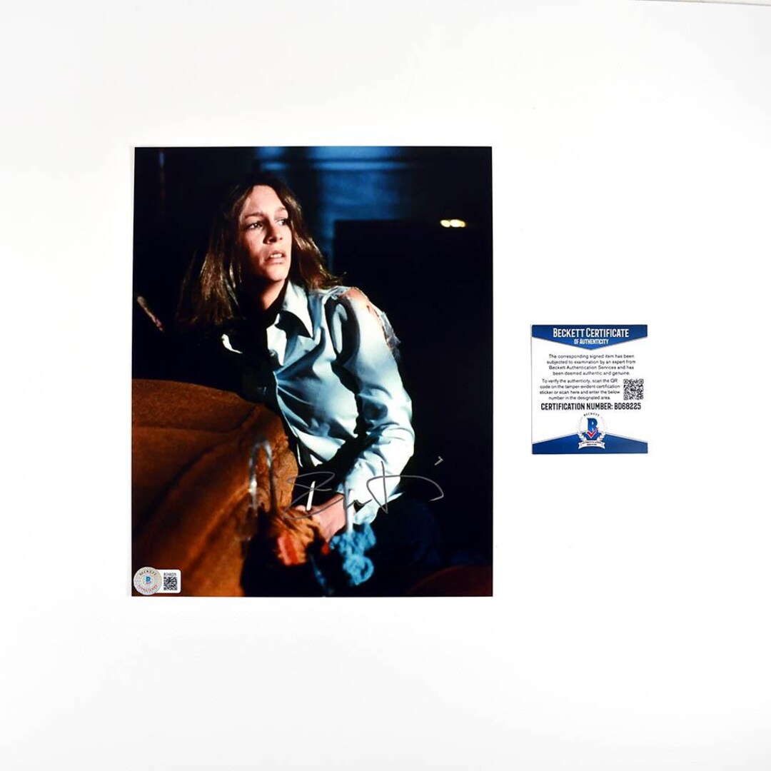 ジェイミー・リー・カーティス 8 x 10インチ写真 直筆サイン入り 本物