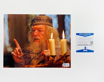 Michael Gambon 8x10 Inch Photo Signed Autographed Authentic COA