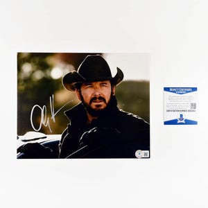 Cole Hauser 8x10 Inch Photo Signed Autographed Authentic Beckett BAS COA