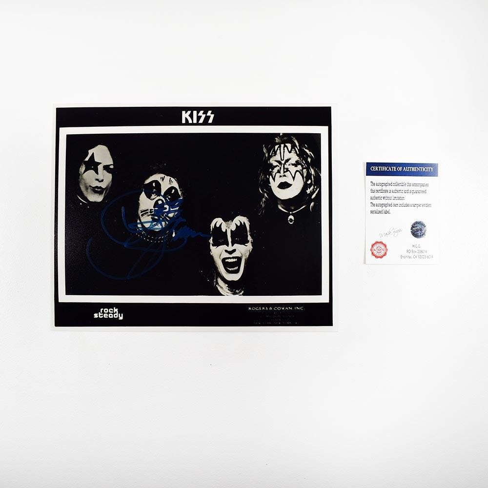 【直筆サイン】KISS ジーン・シモンズの ME, INC. ビジネスでドデか〜 直筆サイン】KISS ジーン・シモンズの ME, INC. ビジネスでドデか〜